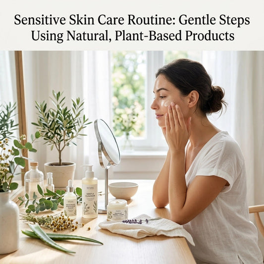 Sensitive Skin Care Routine: Gentle Steps Using Natural, Plant-Based Products