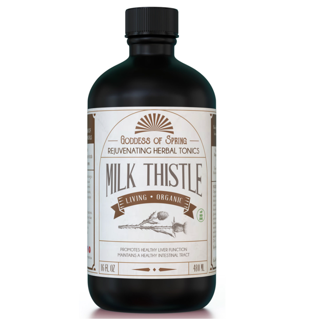 Living Fermented Milk Thistle